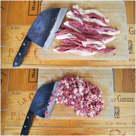 Hamburguesa de pato y foie