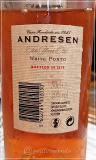 Andresen Ten Years Old White Porto