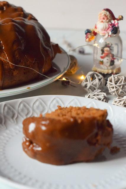 Bundt Cake Vegano de Crema Lotus