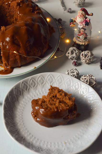 Bundt Cake Vegano de Crema Lotus