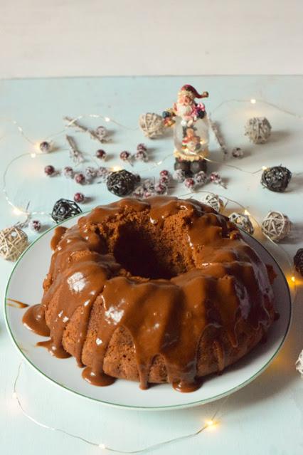 Bundt Cake Vegano de Crema Lotus