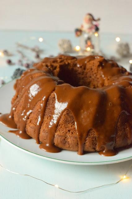 Bundt Cake Vegano de Crema Lotus