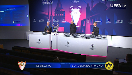 El Sevilla FC se enfrentará al Borussia Dortmund en los octavos de Final de la Champions League