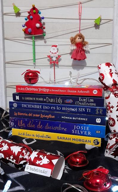 Reto Navideño: torre de libros