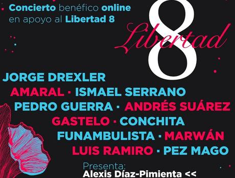 Concierto benéfico online en apoyo al Libertad 8