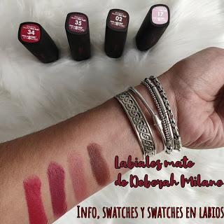 Labiales Milano Red Mat: Info, swatches y swatches en labios