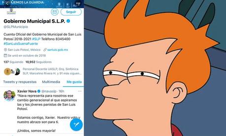 Ayuntamiento de SLP hace proselitismo en favor de Xavier Nava