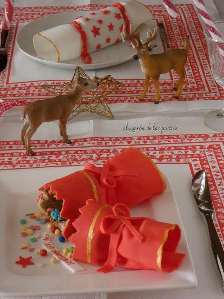 Christmas Crackers de Galleta (Trampantojo)