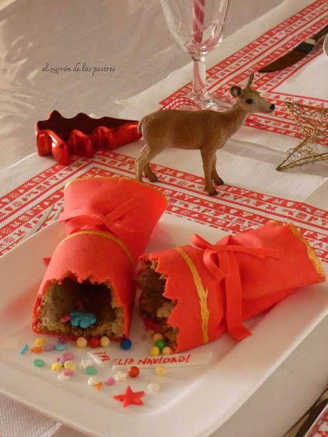 Christmas Crackers de Galleta (Trampantojo)