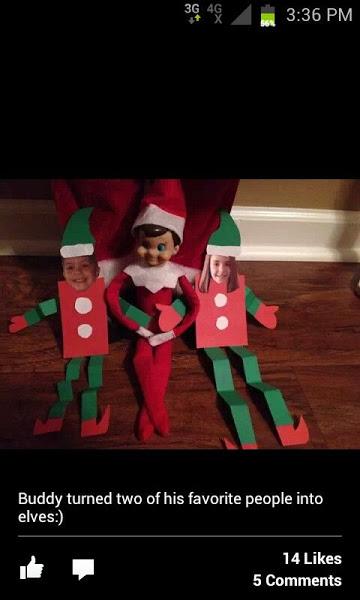 Elf on the Self 100 Ideas creativas y divertidas_4: con Fotografías