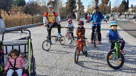 Excursión en bici con niños por Zaragoza: Tramo del Anillo verde sur de Zaragoza con el Canal Imperial de Aragón