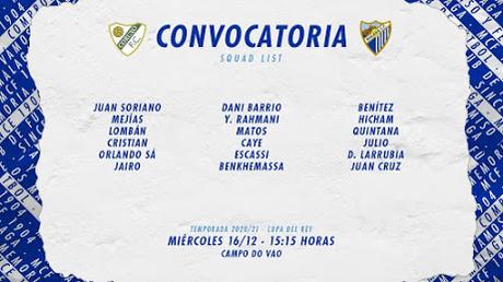 CORUXO FC vs MALAGA CF (Copa del Rey) CORUXO FC vs MALAGA CF (Copa del Rey)