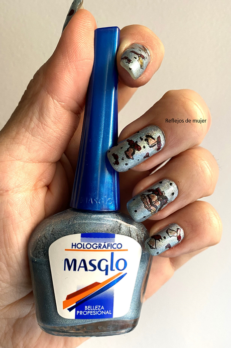 Manicura Campanas reto #EsmaltandoNavidad Manicura Campanas reto #EsmaltandoNavidad