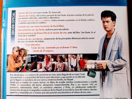 Reportaje fotográfico de No matarás…al vecino en Bluray