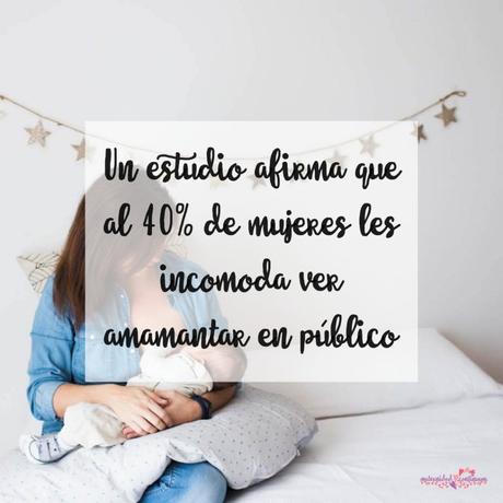 Un estudio afirma que al 40% de mujeres les incomoda ver amamantar en público Un estudio afirma que al 40% de mujeres les incomoda ver amamantar en público