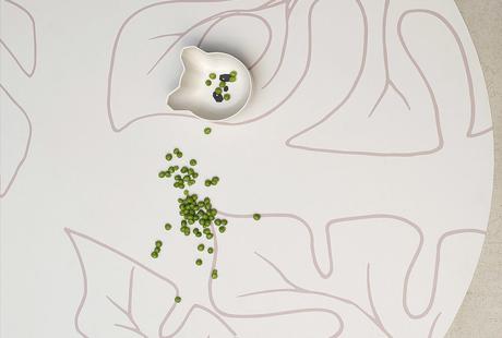 alfombra protectora modelo beige