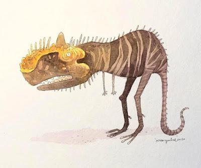 El #dinovember de Òscar Julve El #dinovember de Òscar Julve