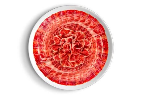 plato de jamon iberico