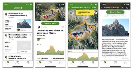Wikiloc cuenta con mapas gratuitos para ciclistas y runners