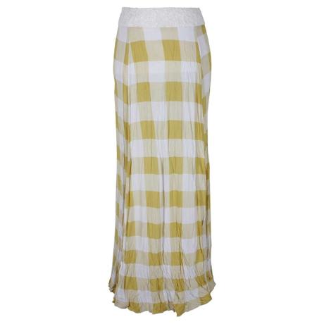 Falda Larga Cuadros