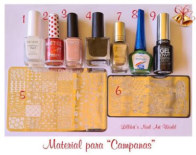 Reto Esmaltando Navidad: Campanas