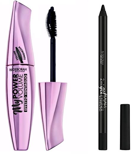 Luce como una Diva estas Navidades con las Novedades de Maquillaje de Deborah Milano my-power-volume-mascara-y-lapiz-2en1-gel-kajal-eyeliner