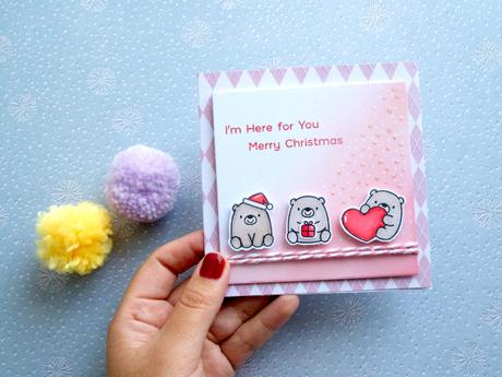 DIY: Felicitación navideña de scrapbooking