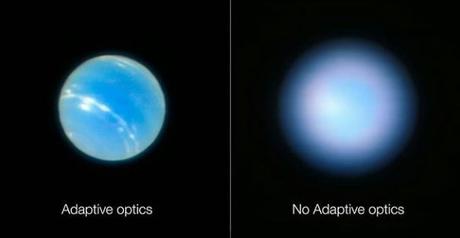 Una misteriosa tormenta observada en el planeta Neptuno Una misteriosa tormenta observada en el planeta Neptuno