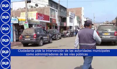 POLICÍA SE CONFIERE LA VÍA PÚBLICA…