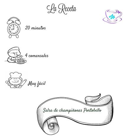 SALSA DE CHAMPIÑONES PORTOBELLO
