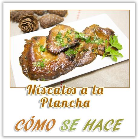 NÍSCALOS, ROBELLONES A LA PLANCHA NÍSCALOS, ROBELLONES, ROVELLONS A LA PLANCHA