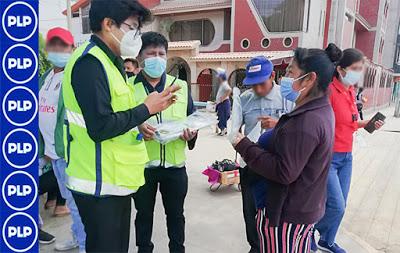 En Cañete: ENTREGAN PROTECTORES FACIALES…