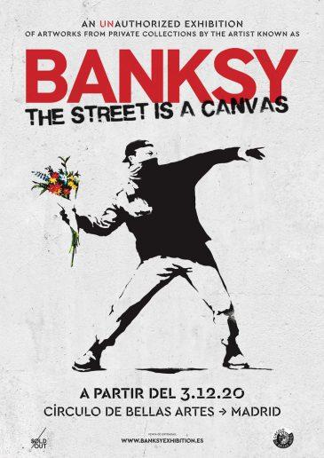 Banksy en Madrid gracias a la exposición: BANKSY. The Street is a Canvas