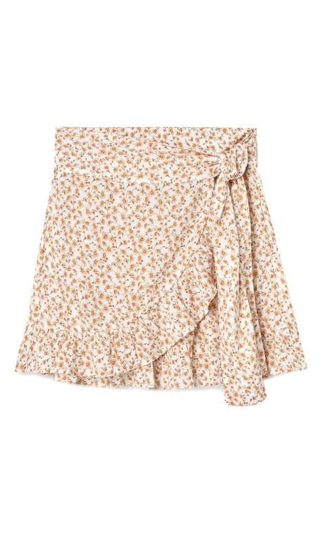 Falda Skater Stradivarius