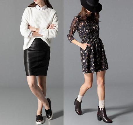 Falda Skater Stradivarius