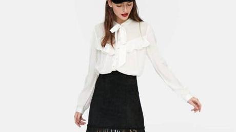 Falda Skater Stradivarius