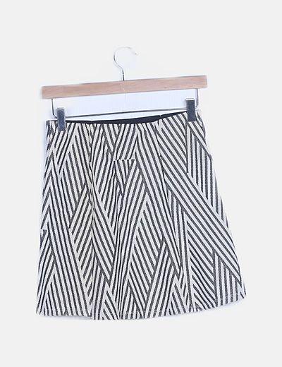 Falda Skater Stradivarius