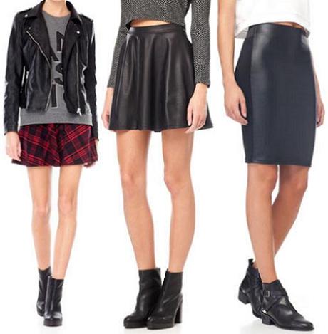 Falda Skater Stradivarius