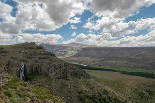 Laguna Navarrete en el norte neuquino, donde los pescadores no necesitan exagerar