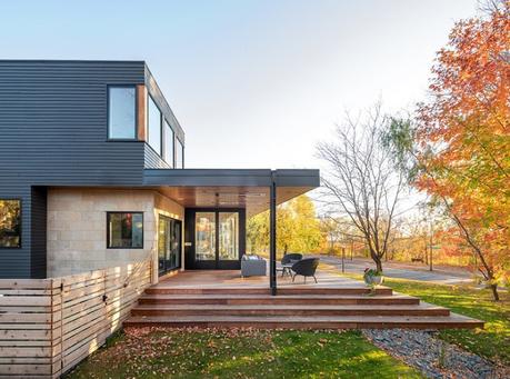 Casa minimalista sobre el Rio Mississippi Casa minimalista sobre el Rio Mississippi