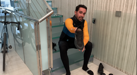 Alberto Contador nos enseña como se viste en invierno