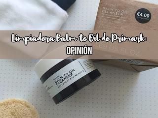 Limpiadora Balm to Oil de Primark