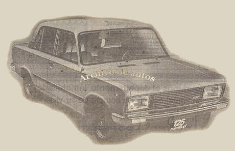 Fiat 125 Mirafiori con caja de quinta de 1982