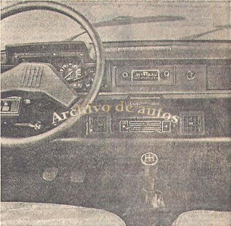 Fiat 125 Mirafiori con caja de quinta de 1982