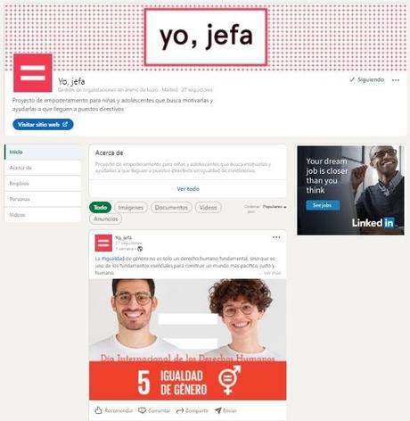 LinkedIn se une a ?Yo, jefa? para impulsar la presencia y el liderazgo de mujeres en su red 