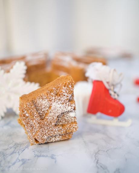 Dulce de leche Snowflake Cake