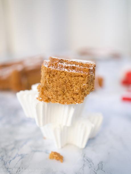 Dulce de leche Snowflake Cake