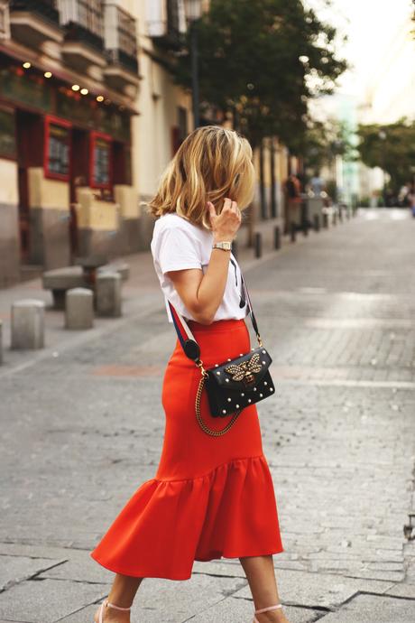 Falda Roja Outfit - Paperblog