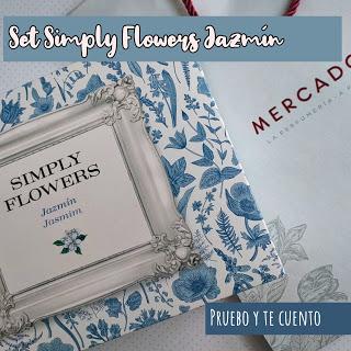 Set simply flowers de Jazmín de MERCADONA: Pruebo y te cuento 😌