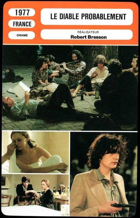 EL DIABLO PROBABLEMENTE (Le Diable probablement )- Robert Bresson EL DIABLO PROBABLEMENTE (Le Diable probablement )- Robert Bresson